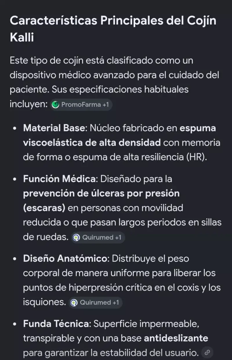 Cojín de sujeción Kalli antiescaras memori - 6
