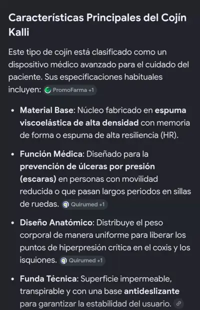 Cojín de sujeción Kalli antiescaras memori - miniatura 6