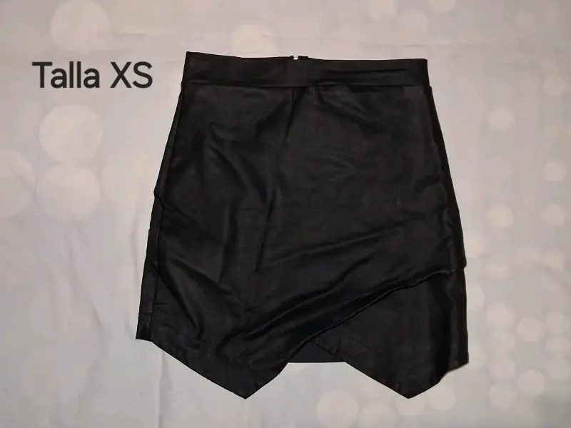 Faldas eco cuero en varios color - 5