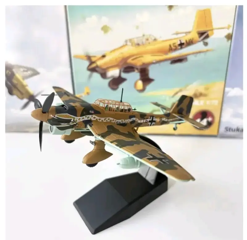 Modelo a Escala Stuka Ju-87 1:72 - 3