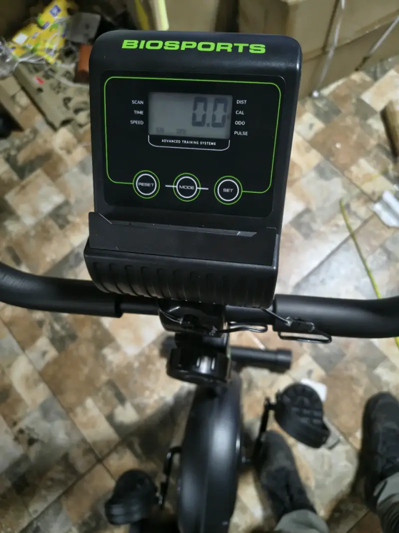 Bicicleta estática Biosports con monitor digital - 3