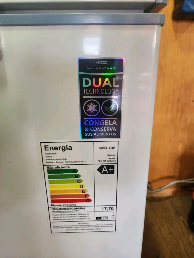 Congelador horizontal Sindelen Dual Technology A+ - 2