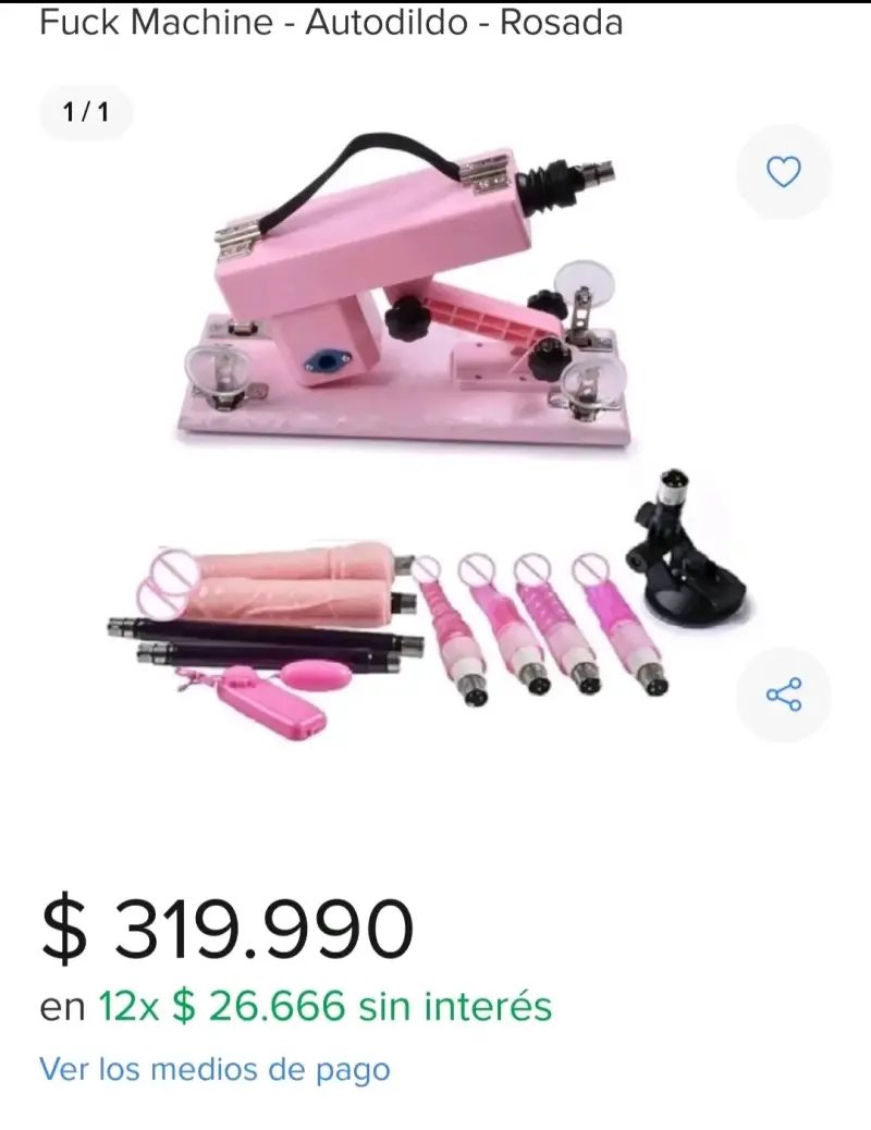 Máquina de Sexo Automática con Accesorios nueva - 2