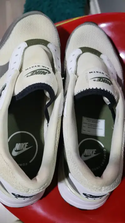 Zapatillas Nike Air Max Original Hombre Blancas - miniatura 5
