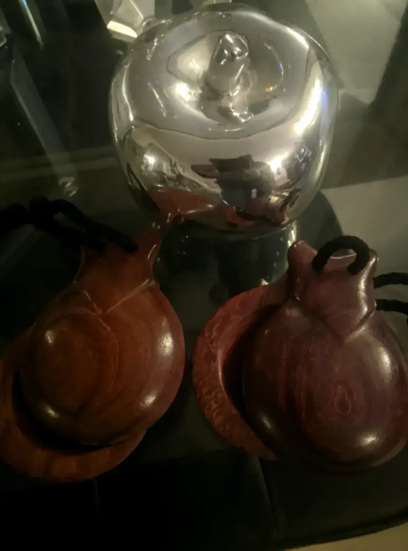 Castañuelas Profesionales de Palo de Rosa - 5