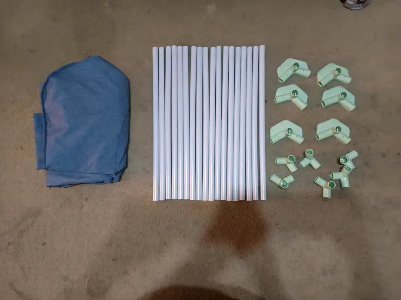 Corral de juegos para bebé azul plegable - 2