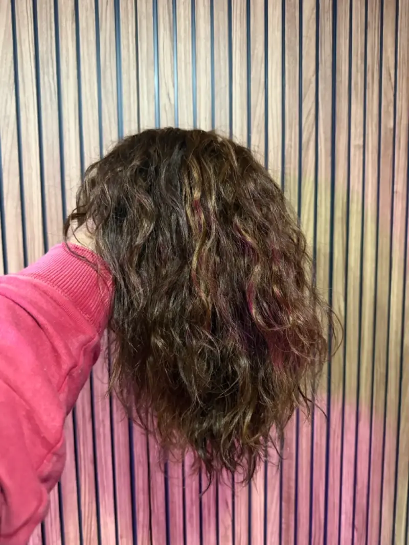 Peluca cabello humano ondulada con lase frontal - 1