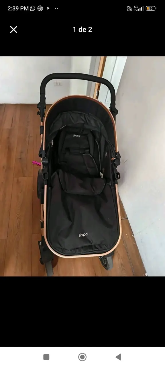 Coche de bebé con silla para auto Bbqool - 2