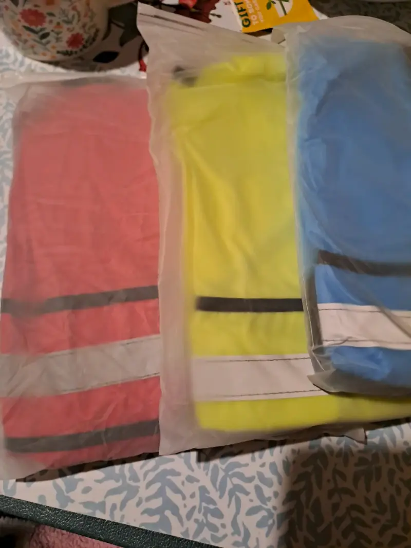 Impermeable para perro azul con capucha (Talla M) - 2