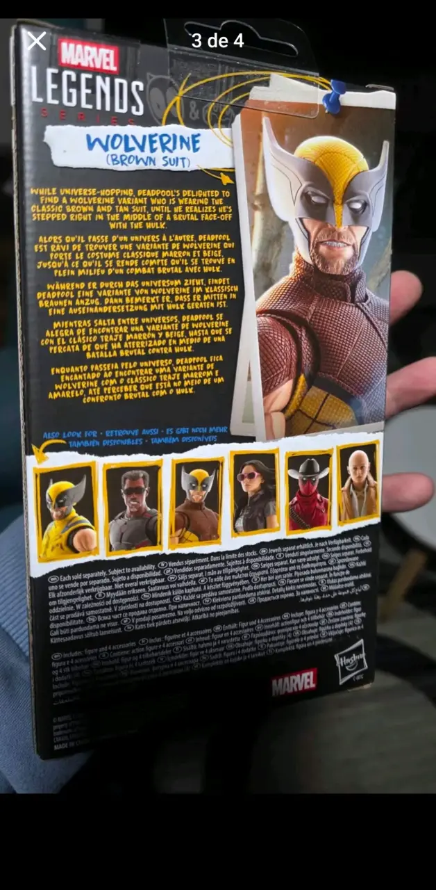 Wolverine brown suit Marvel Legends - 3