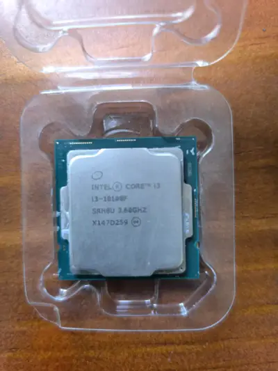 Procesador Intel Core i3-10100F 3.6GHz con ventilador - miniatura 1
