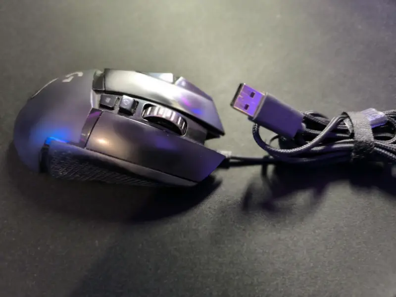 Mouse gamer Logitech G502 con cable - 6