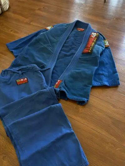 Kimono de Jiu-Jitsu azul Submission A3 - miniatura 2