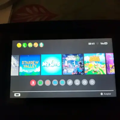 Nintendo Swich  con funda y cargador - miniatura 3