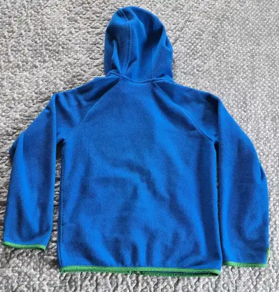 Chaqueta polar azul Columbia con capucha - miniatura 4