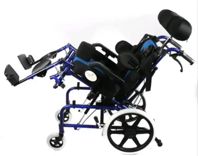 Silla de ruedas reclinable adulto - miniatura 2