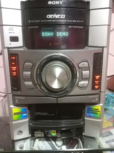 Sistema de sonido Sony Genezi con USB y CD - miniatura 3