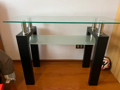 Arrimo de vidrio y madera - miniatura 1