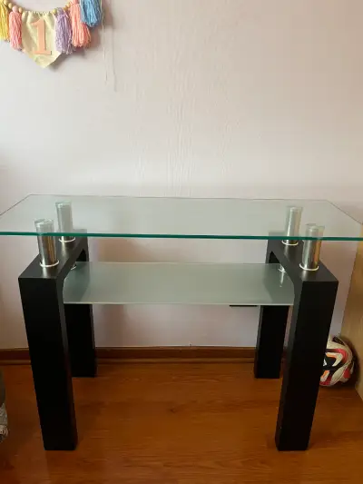 Arrimo de vidrio y madera - miniatura 2