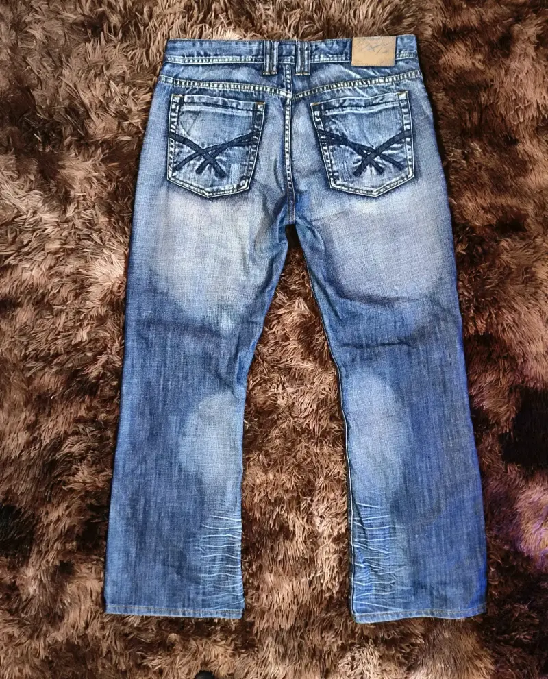 Jeans azul desgastado - 2