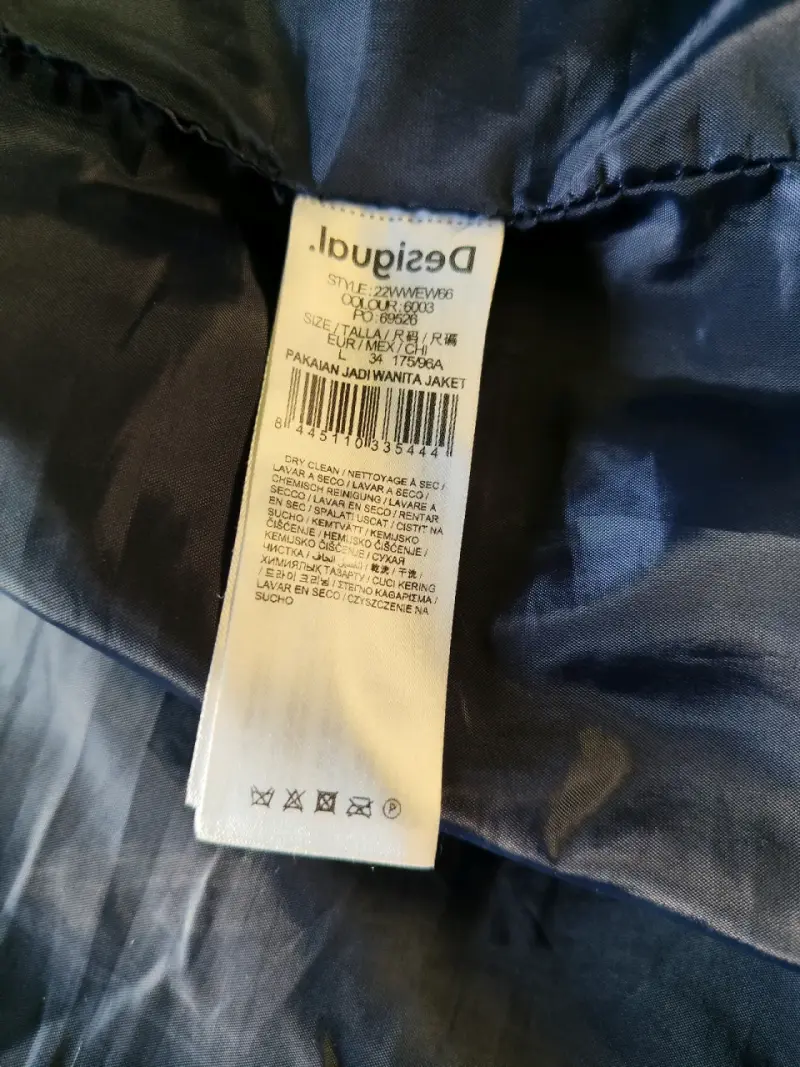 Abrigo sin mangas Desigual Original Talla L - 3
