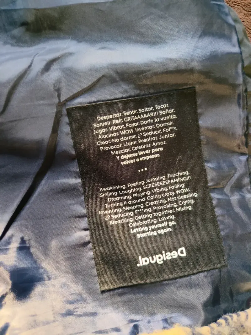Abrigo sin mangas Desigual Original Talla L - 4