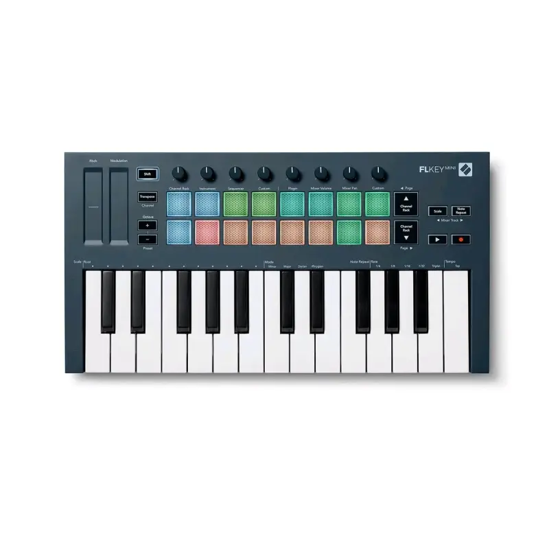 Controlador MIDI Novation FLkey Mini 25 Teclas - 4