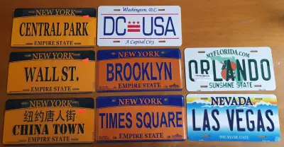 Placas decorativas de ciudades de EE.UU. - miniatura 1