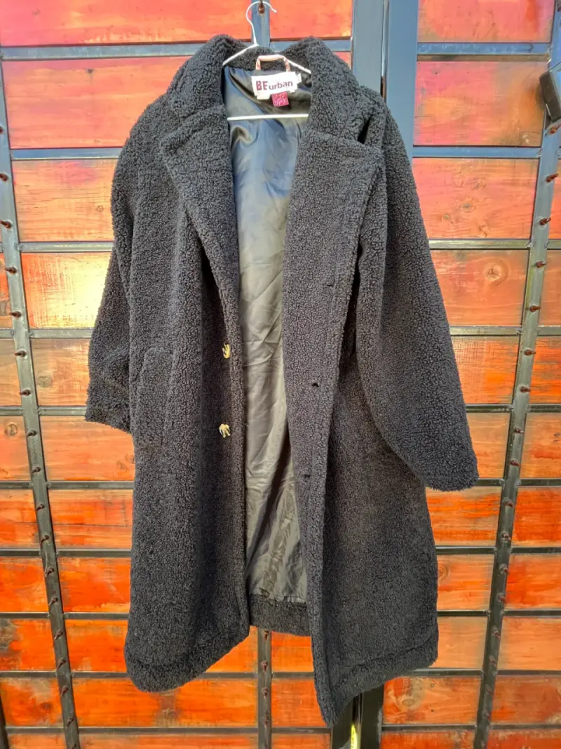 Abrigo negro BE Urban para mujer - 1