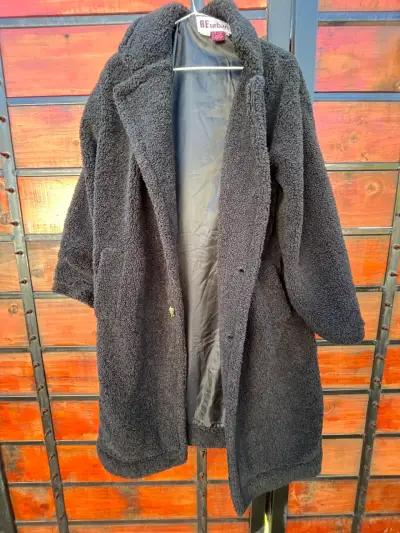 Abrigo  negro BE Urban para mujer - miniatura 2