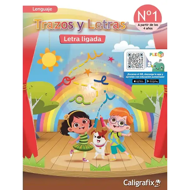 Cuaderno Trazos y Letras Caligrafix N°1 para niños - 2