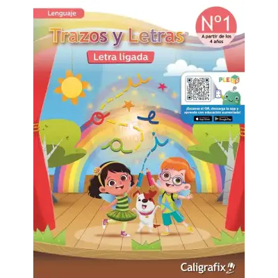 Cuaderno Trazos y Letras Caligrafix N°1 para niños - miniatura 2