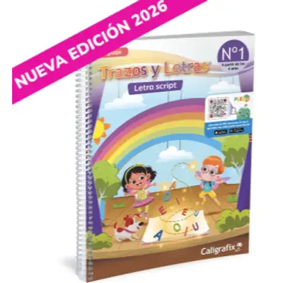 Cuaderno Trazos y Letras Caligrafix N°1 para niños - miniatura 3