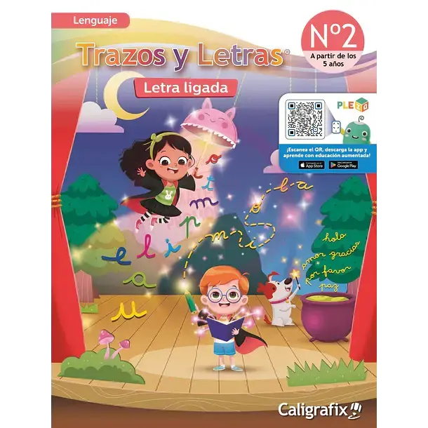 Cuaderno Trazos y Letras N°2 Caligrafix para niños - 2