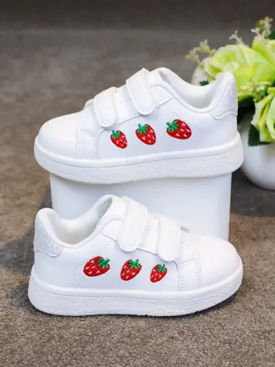 Zapatillas blancas para niña - miniatura 1