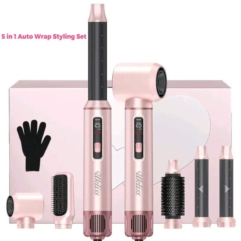Set de estilizado automático 5 en 1 para cabello - 1