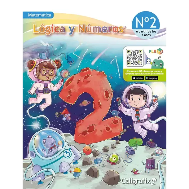 Libro de Matemáticas Lógica y Números Nº2 para Niños