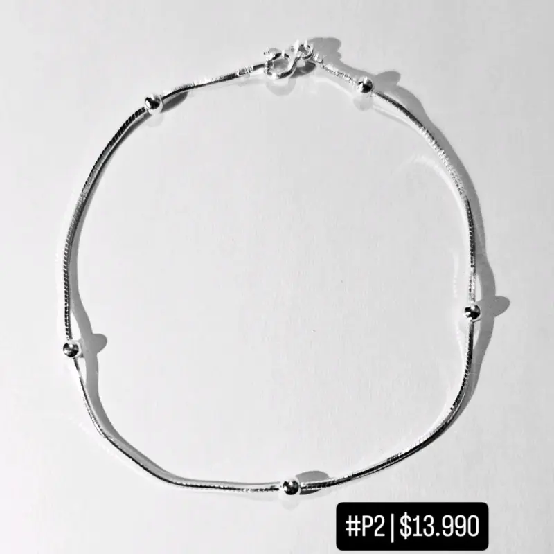 Pulsera de plata italiana 925