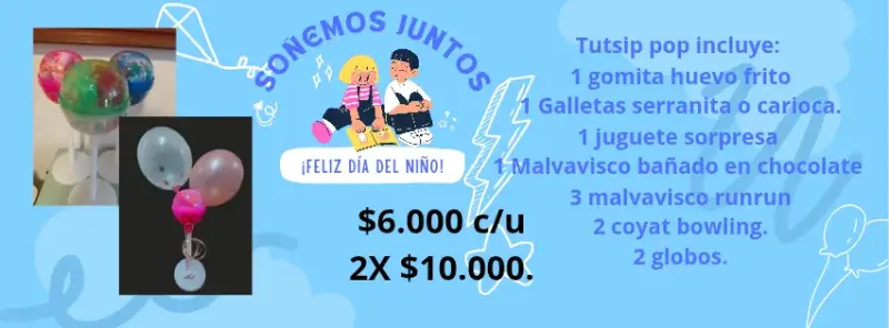 2x Set de Dulces y Globos para Niños tutsi pop - 4