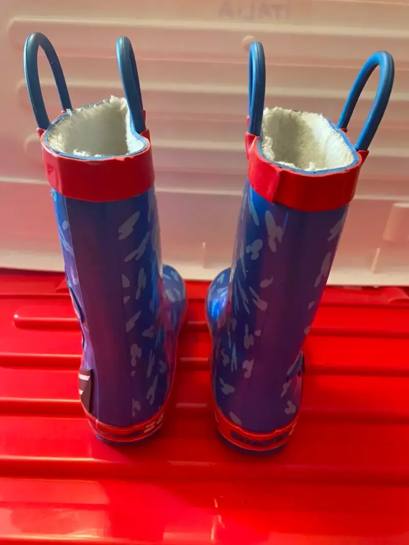 Botas de lluvia infantiles Mickey Mouse azules - 4