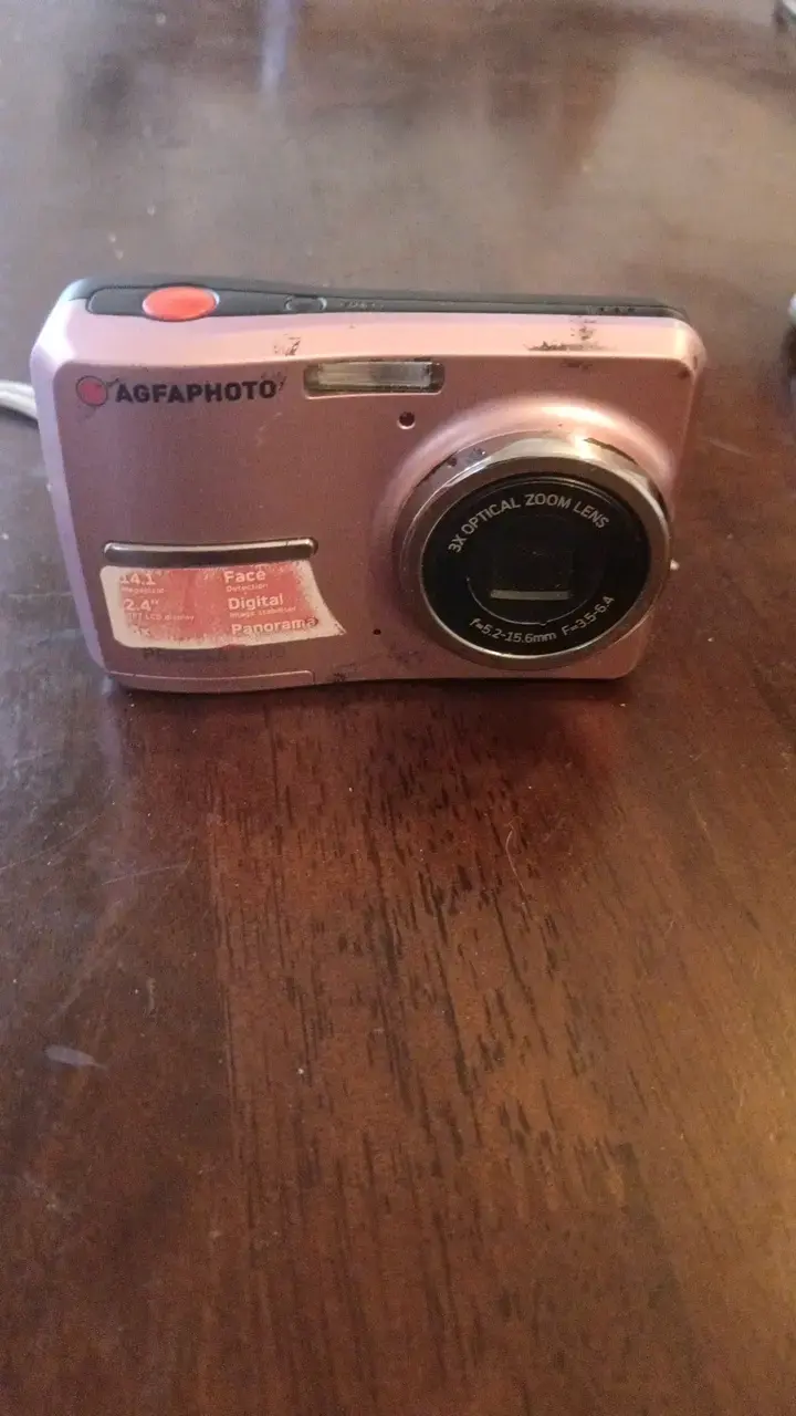 Cámara digital compacta AgfaPhoto rosa - 1