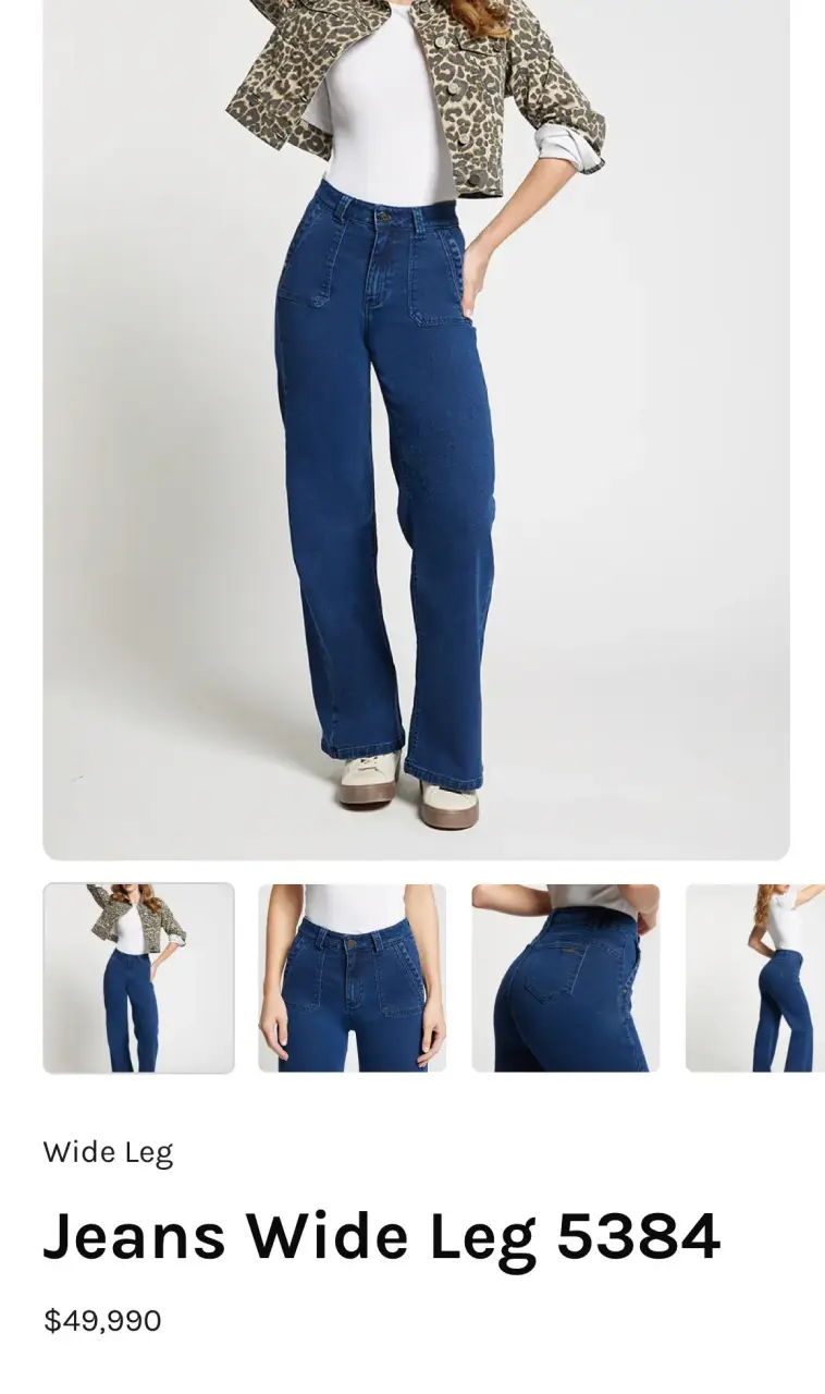 Jeans amalia wide leg - 4