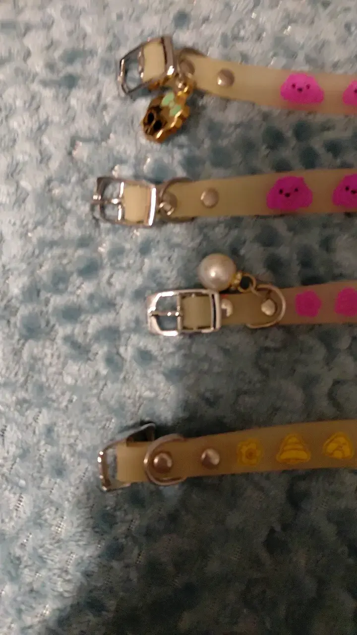 Collares para mascotas con adornos coloridos - 3