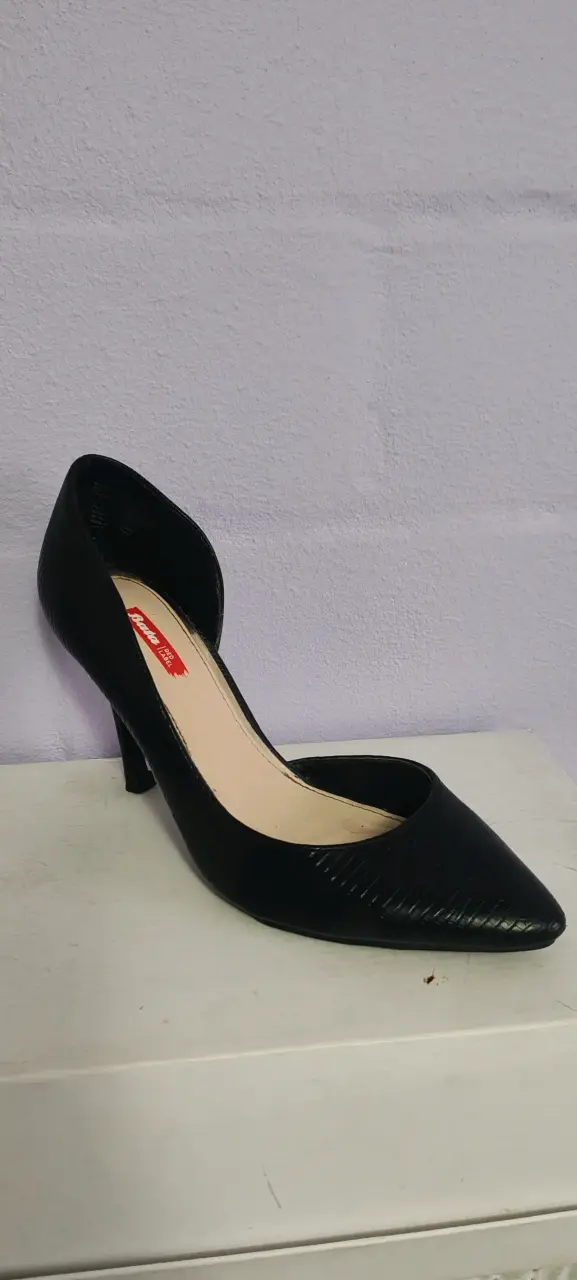 Zapato de Tacón Negro Elegante para Mujer - 5