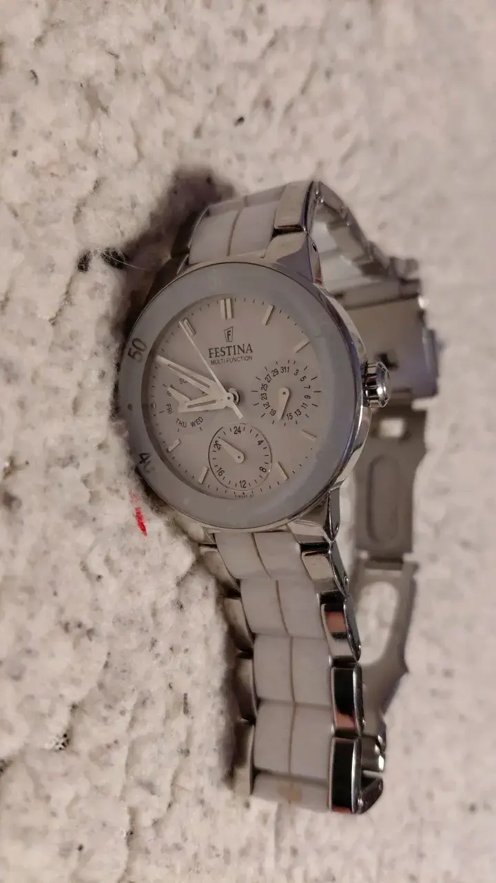 Reloj Festina para Mujer Blanco y Plateado - 3