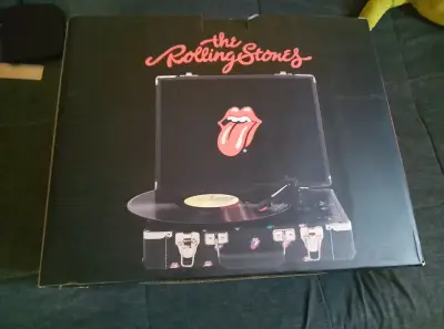 Tocadiscos The Rolling Stones Deluxe BT Black - miniatura 1