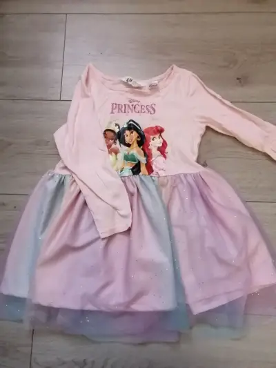 Vestido de Princesas Disney para niña - miniatura 1