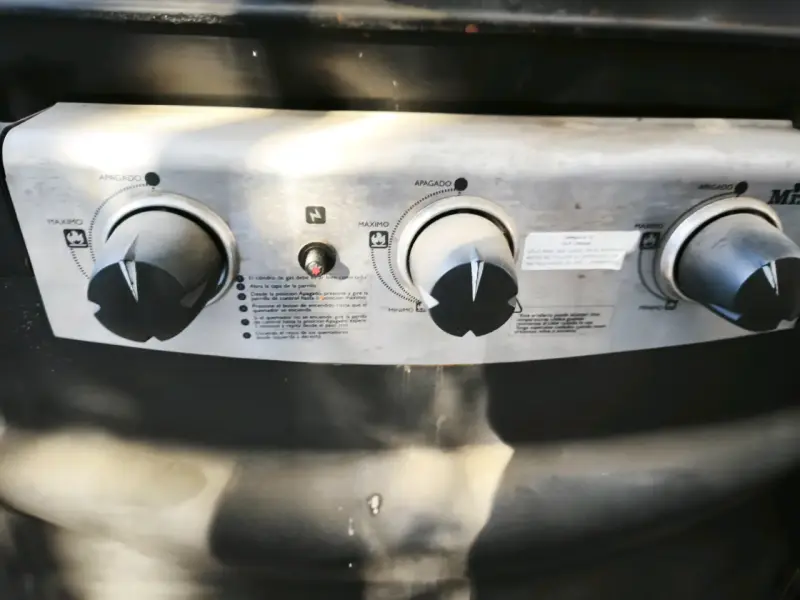 Parrilla a gas con quemador lateral Master Chef - 1