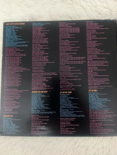 Vinilo Michael Jackson Off The Wall - miniatura 2