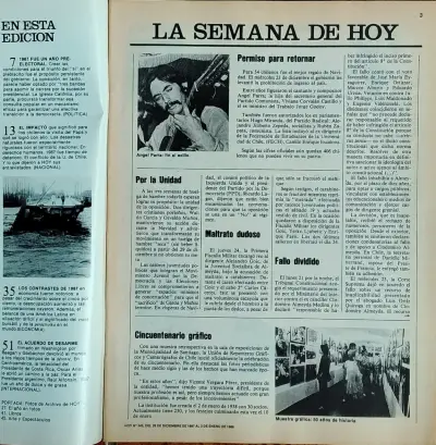 Revista Hoy edición diciembre 1987 - miniatura 2